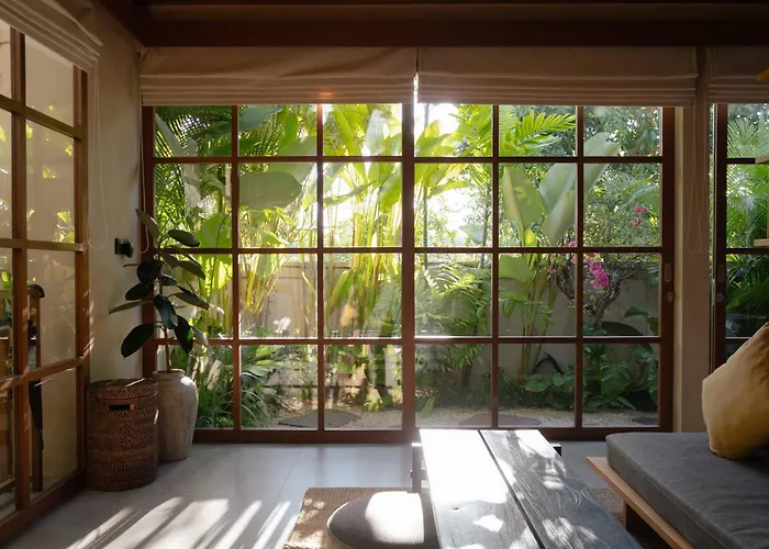 别墅 Rumah Amara - Tropical Modern, Japanese-inspired 1 Bedroom In Peaceful Jungle *